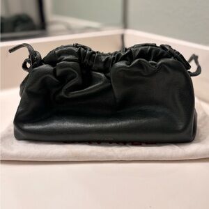 Mansur Gavriel Mini Cloud Clutch Green